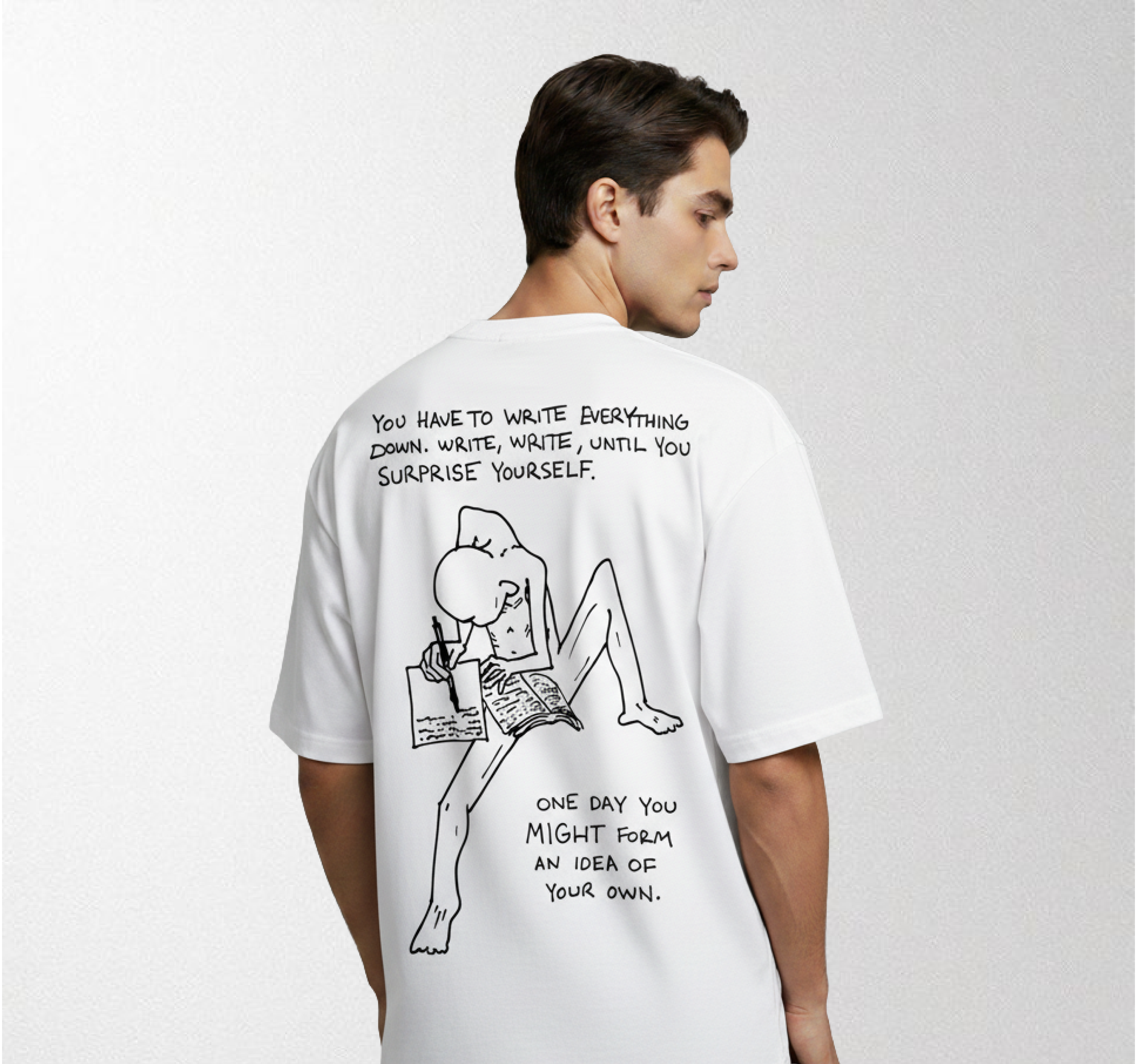 THE WRITERS OVERSIZE TEE