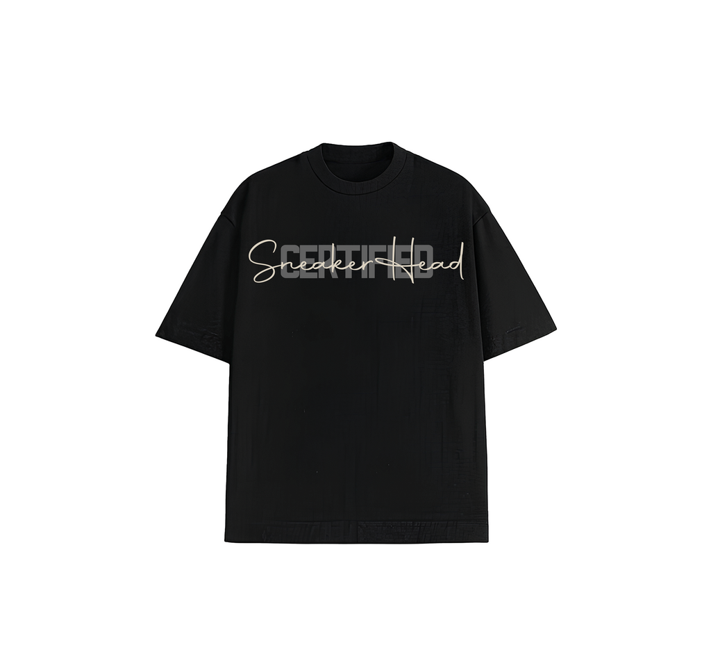 CERTIFIED SNEAKER HEAD OVERSIZED TEE