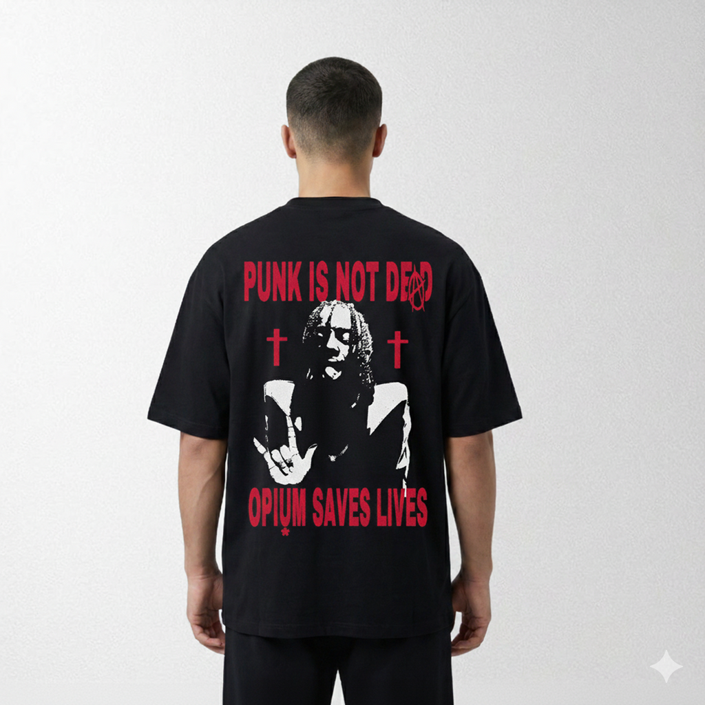 OPIUM SERIES PLAYBOI CARTI OVERSIZED TEE