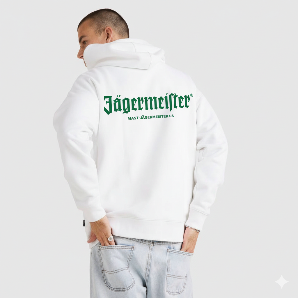 JAGERMEISTER HOODIE WHITE